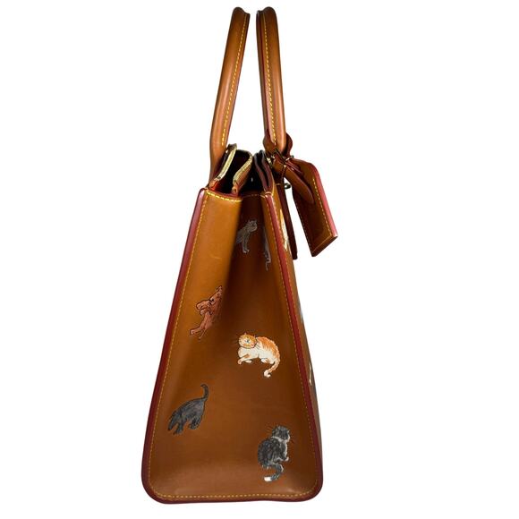 Louis Vuitton Catogram City Steamer bag MM cat tote Grace Coddington Rare L V - Picture 4 of 14